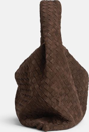 Bottega Veneta Borsa Hop Grande In Suede