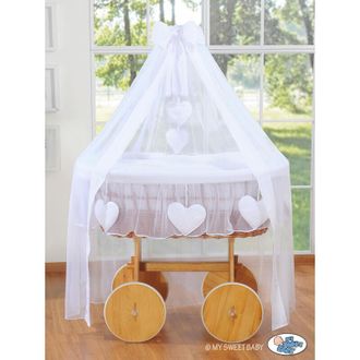 OEM Mois&eacute;s Con Dosel Deluxe - Amelie White