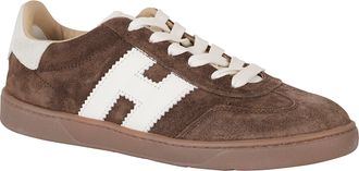 Hogan Cool Leather Accent Suede Low-Top Sneakers