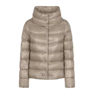 Herno Cappotti Dettaglio Monogramma - - Jackets - Donna - Beige - M