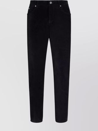 Dolce & Gabbana cashmere straight-leg trousers