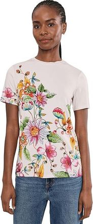 Johnny Was The Janie Favorite Short Sleeve Crew Neck Tee-Orl Womens Clothing Orlaya 1 : 2XL, Rayon/Spandex