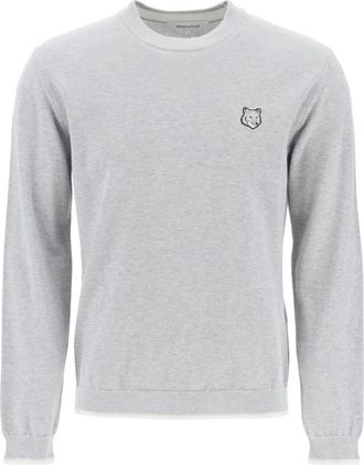 Maison Kitsun&eacute; Sweatshirts - Heren - Sweatshirts - Grijs - L - Katoen - Hoodies & sweatvesten