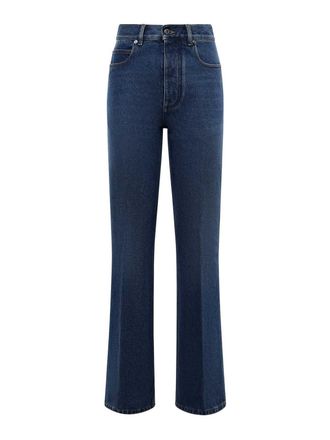 Bottega Veneta Medium Wash Flared Jeans