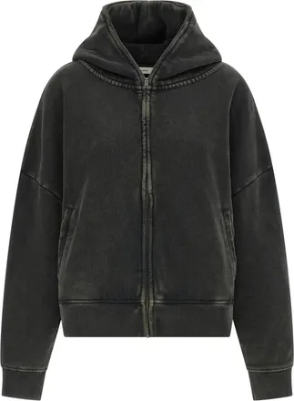 Entire studios Entire Studios, Hoodies & sweatvesten, Dames, Grijs, S, Katoen, Eternal Zip Hoodie
