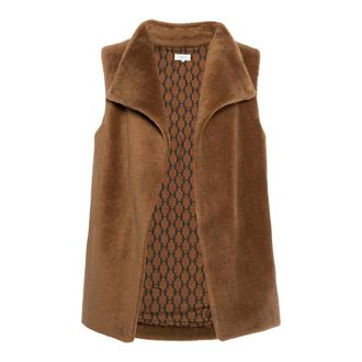 H&eacute;st Vests, female, Brown, Size: M Embla Vest