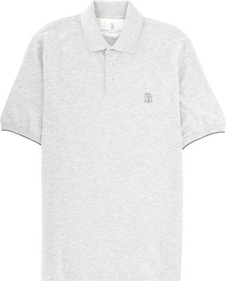 Brunello Cucinelli Brunello Cucinelli Polo mit Logo