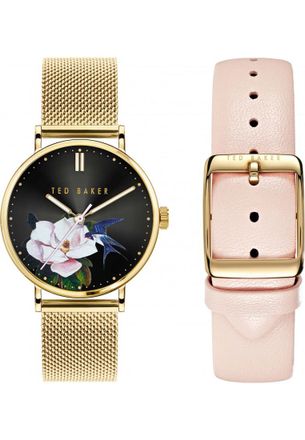 Ted Baker Womens TWG024500 Ladies Phylipa Watch and Strap Gift Set - Gold - One Size