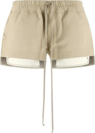 Rick Owens Mujer, Pantalones cortos, Beige, Talla: M