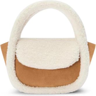 MC2 Saint Barth Tassen, Dames, Veelkleurig, ONE Size, Polyester, Gilda Mutton Suede Handtas