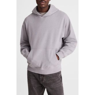 Madewell The McCarren Midweight Hoodie in Overdye Ashen Blue at Nordstrom, Size Xx-Large