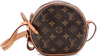 Louis Vuitton Boite Chapeau Souple PM canvas crossbodytas met monogram - Bruin