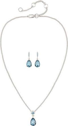 Susan Caplan Vintage Givenchy Sapphire Clip-On Earring and Necklace Set at Nordstrom