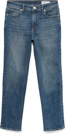 Vero Moda Skinny-fit-Jeans VERO MODA VMROSIE MR SLIM ANK J NOOS RA3047, Damen, Gr. XL, L&auml;nge 32, dunkelblau denim, Denim/Jeans, Obermaterial: 99% Baumwolle, 1% 