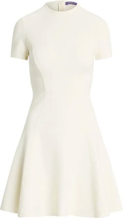 Ralph Lauren Collection Jurk met korte mouwen - Wit