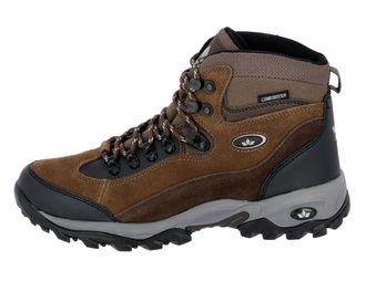 Lico Wanderschuh LICO Trekkingstiefel Milan, Herren, Gr. 48, braun, Veloursleder, Schuhe Wanderschuh