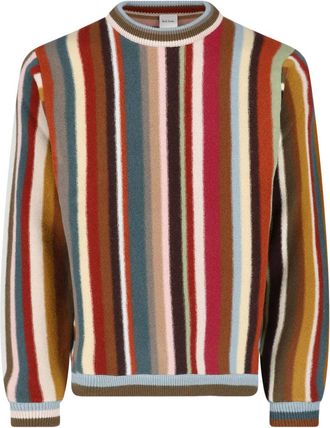 Paul Smith Multicolor Artist Stripe Merino Wool Sweater