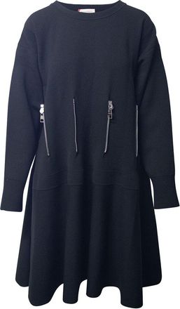 Alexander McQueen Alexander Mcqueen Pintuck Zip Dress, Size Int, M (Authentic Pre-Loved)