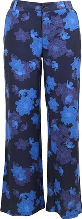 Lords of Harlech Phoebe Wide Leg Tailored Pant in Softbloom Navy at Nordstrom, Size 12
