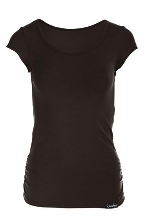Winshape T-Shirt WINSHAPE WTR4, Damen, Gr. XXL, schwarz, 90% Baumwolle, 10% Elasthan, Rundhals, Shirts T-Shirt, kurzarm