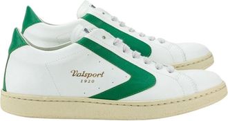 Valsport Tournament Classic - Heren - Sneakers - Wit - 45 EU - Katoen - Schoenen