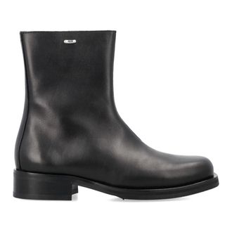 Our Legacy Ankle Boots, male, Black, 2 UK, Black Closed Toe Leather Boots