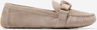 Cole Haan Womens Emmie Knot Drivers - Beige Size 10.5