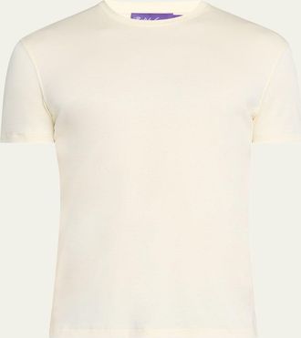 Ralph Lauren Purple Label Mens Cotton Interlock T-Shirt