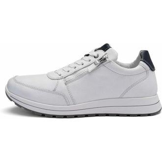 Ara Matteo Sneaker - Heren - Schoenen - Wit - Maat: 44 EU Leer