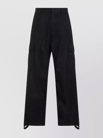 Off-white cargo trousers