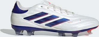 adidas adidas Performance Unisex Copa Pure 2 Pro Firm Ground Boots - Off-White Leather - Size UK 8