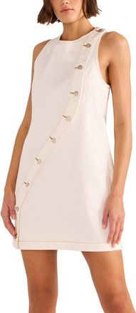 Minkpink Minkpink Tabitha Wave Button Mini Dress