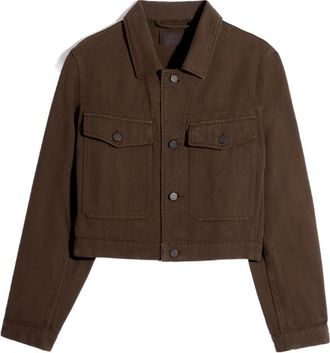 Christophe Lemaire Twill Cropped Blouson
