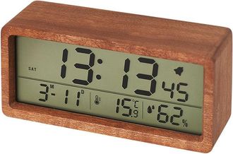 OEM Reloj Despertador Con Luz, Reloj Electr&oacute;nico Sencillo Con Indicador De Temperatura Para El Dormitorio