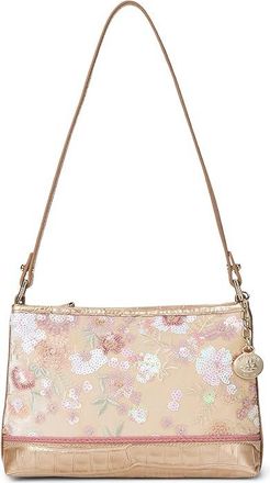 Brahmin Lorelei Cross Body Womens Handbags 1, Leather/Polyester