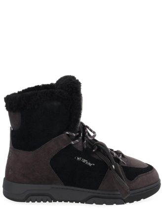 Off-white Winterstiefel Anthrazit