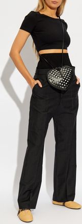 Alaia Short Top, Womens, Black