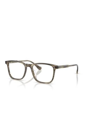 Oliver Peoples 53mm Square optical glasses in Green at Nordstrom