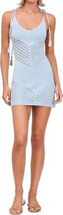 Devon Windsor Halle Dress In Azure