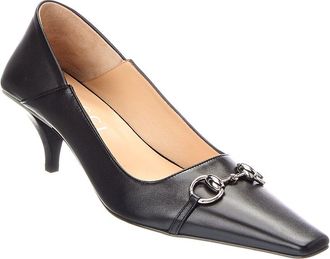 Gucci Vittoria Leather Pump