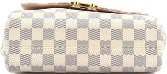 Louis Vuitton Borsa a tracolla Croisette Handbag Damier - Bianco