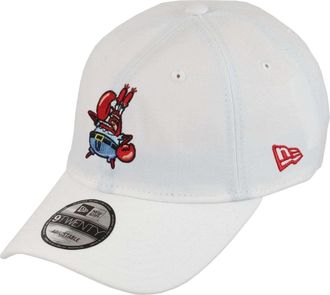 New Era Spongebob Squarepants Mr. Krabs White 9Twenty Unstructured Strapback Cap - One-Size