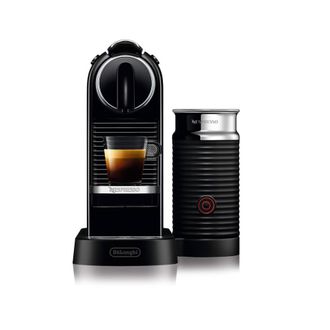 Nespresso Citiz & Milk Black Pod Coffee Machine with Aeroccino - Black