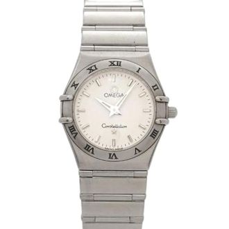 Omega Pre-owned Watches, female, Gray, Size: ONE SIZE Pre-owned Vintage Wristwatch