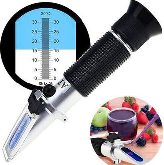 OEM Refrattometro Digitale Per La Misurazione Del Contenuto Di Zucchero 0-32 &deg;brix - Ideale Per Vino, Succhi, Sciroppi E Dolciumi - Con Compensazione Auto