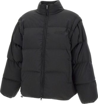 Maison Margiela Dames, Jassen, Zwart, Maat: XS Polyamide