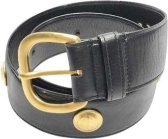 Gucci Cintura in pelle Pre-owned - - Pre-owned - Donna - Nero - ONE SIZE