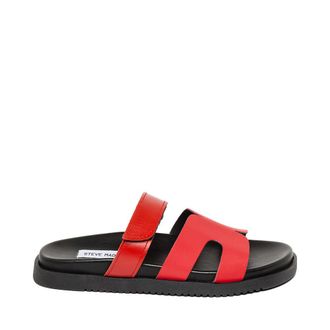 Steve Madden Missile-E Sandal DK RED