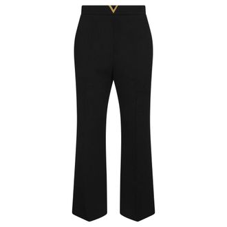 Valentino Mujer, Pantalones, Negro, Talla: S