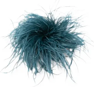 Gianluca Capannolo Feather-trim Brooch